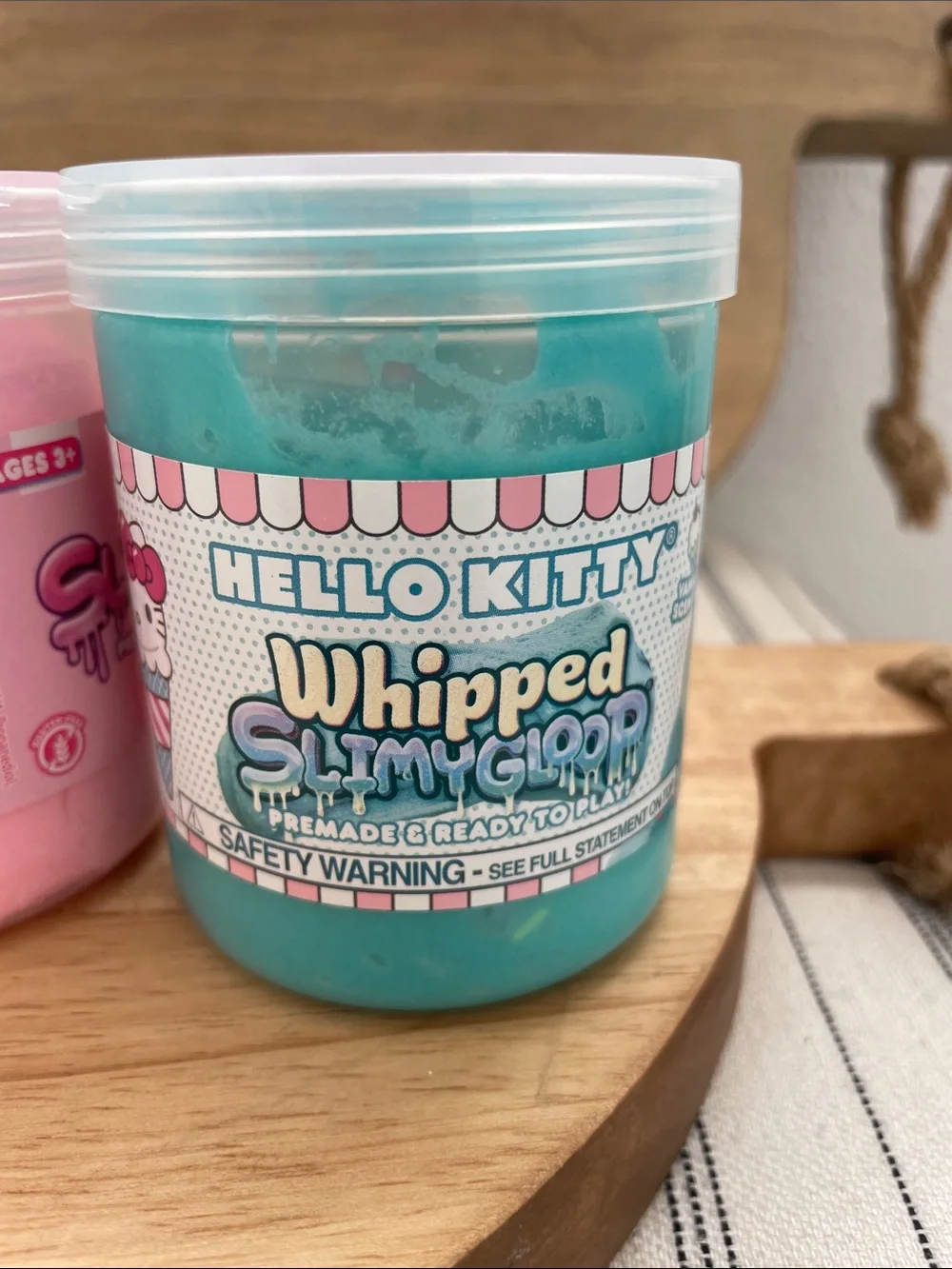 SALE! 50% Off NWT Hello Kitty Whipped Slime - Pink & Teal Set of 3